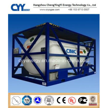 Recipiente de tanque de dióxido de carbono de argón de nitrógeno líquido criogénico de alta presión